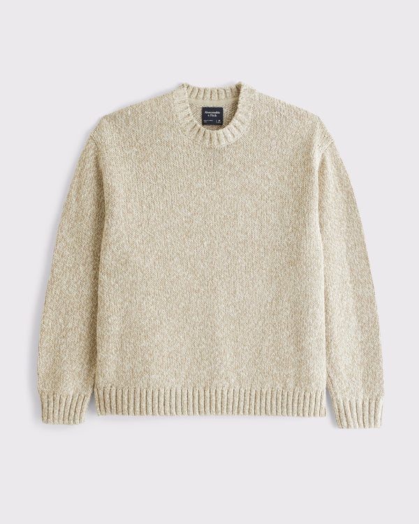 Abercrombie & Fitch Essential 100% Cotton Crew Sweater