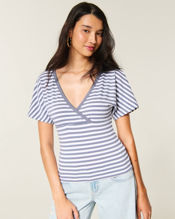 Hollister Wrap V-Neck Top