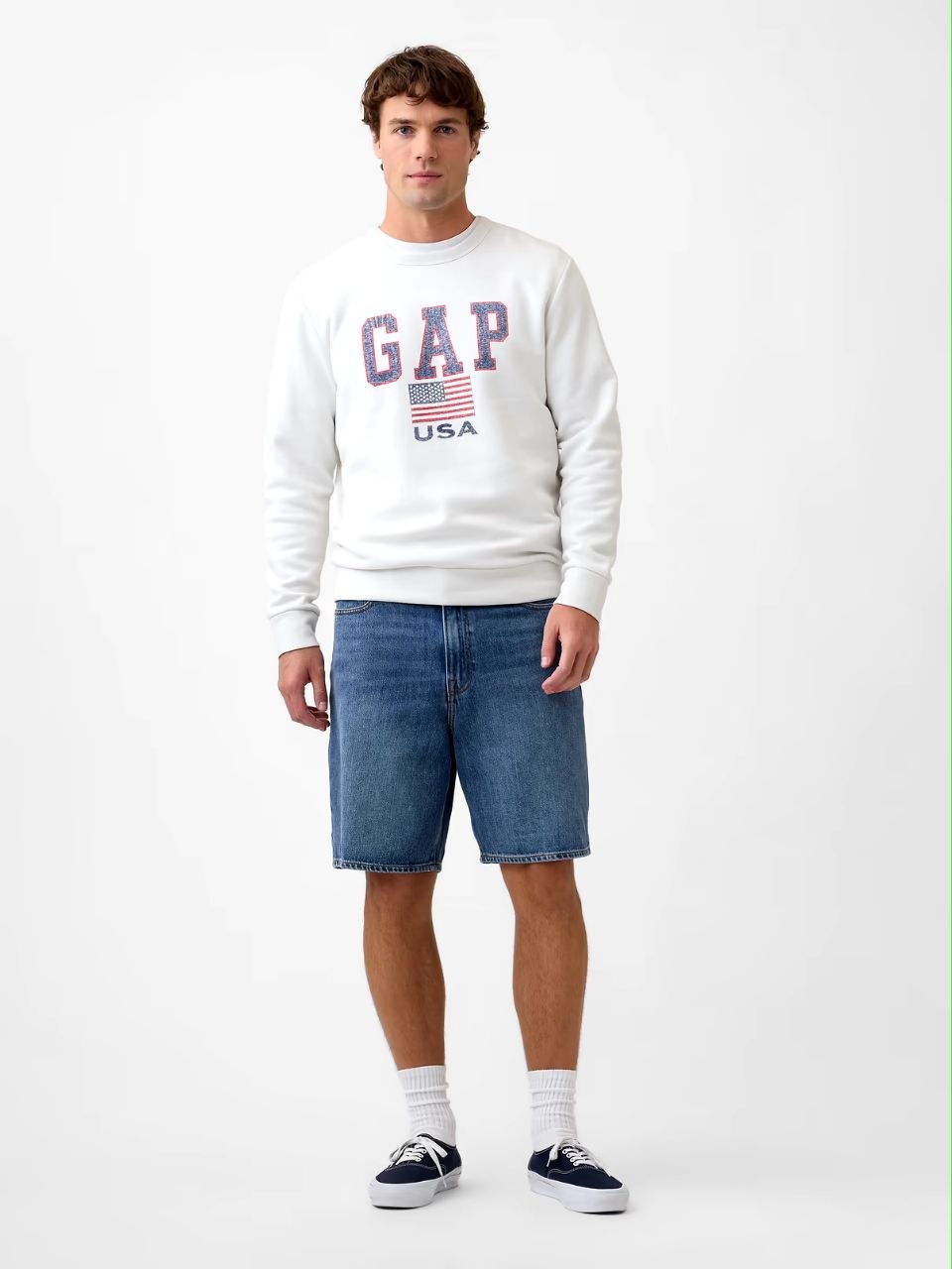 Gap Logo Crewneck Sweatshirt