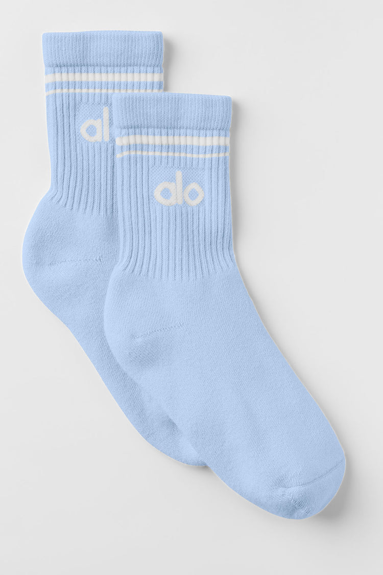 Alo Unisex Half-Crew Throwback Sock