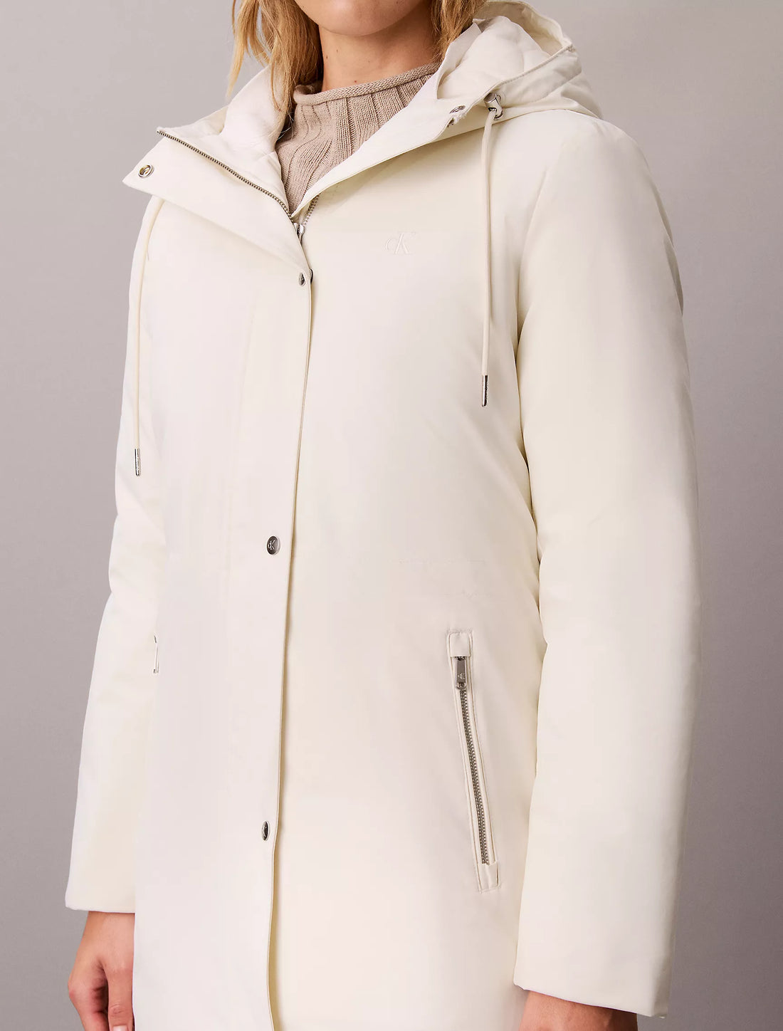 Calvin Klein Lightweight Mid Length Parka Jacket