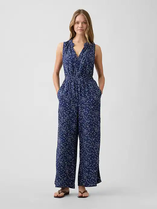 Navy Floral