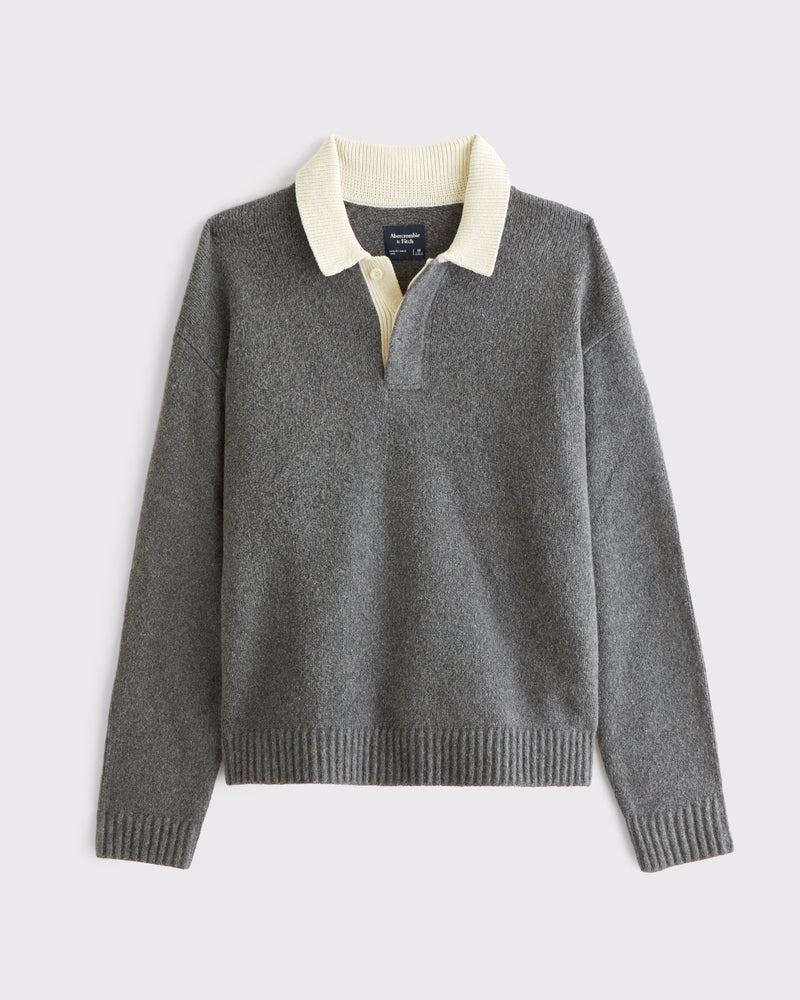 Abercrombie & Fitch Rugby Sweater Polo