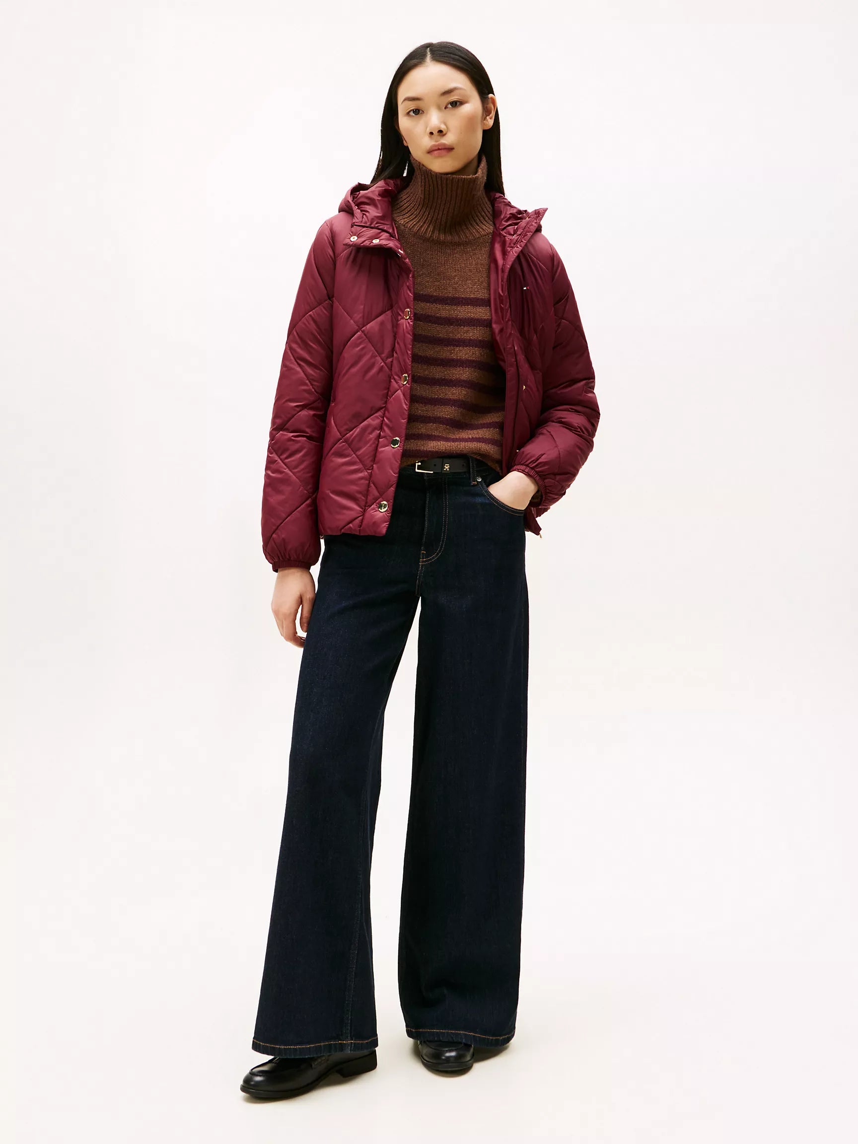 Tommy Hilfiger Lightweight Hooded Padded Quilted Jacket