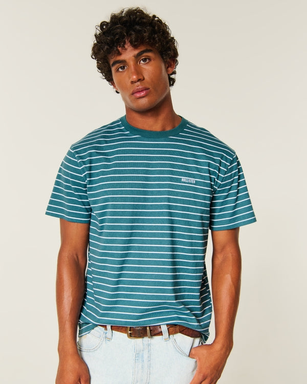 Hollister Relaxed Heavyweight Cotton Logo T-Shirt