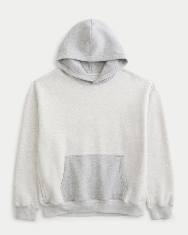 Hollister Boxy Two-Tone Hoodie