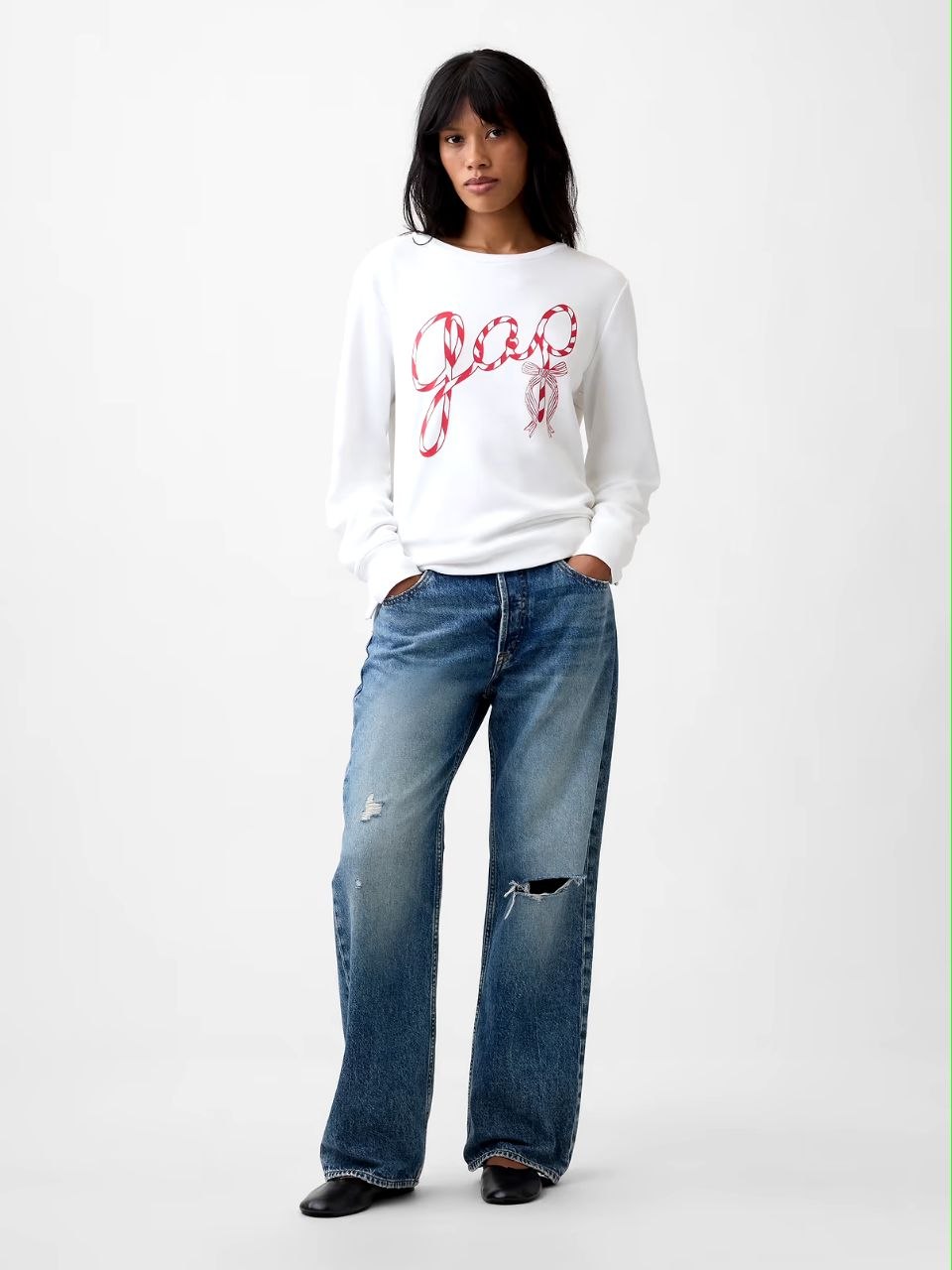 Relaxed Gap Logo Sweatshirt