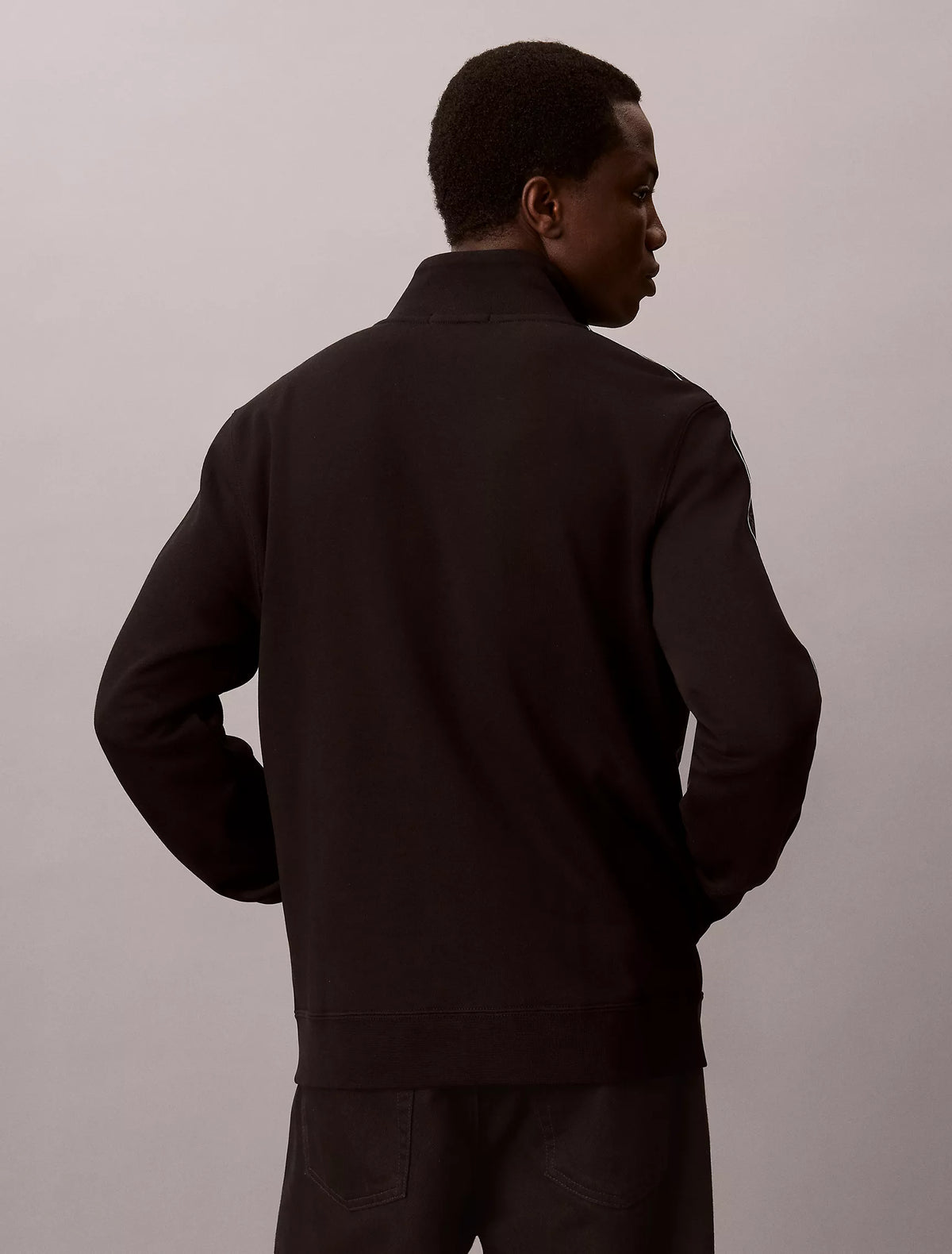 Calvin Klein Logo Tape Full Zip Jacket