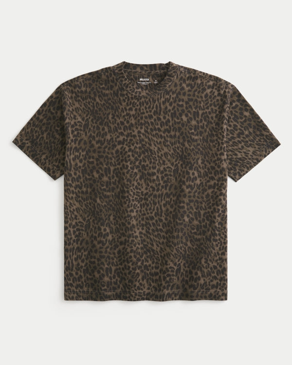 Dark Brown Print 
