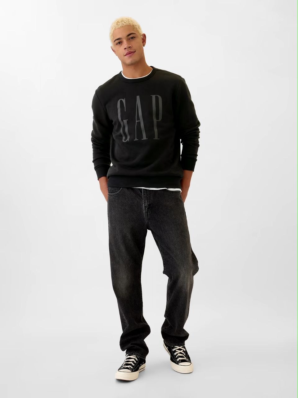 Gap Logo Crewneck Sweatshirt