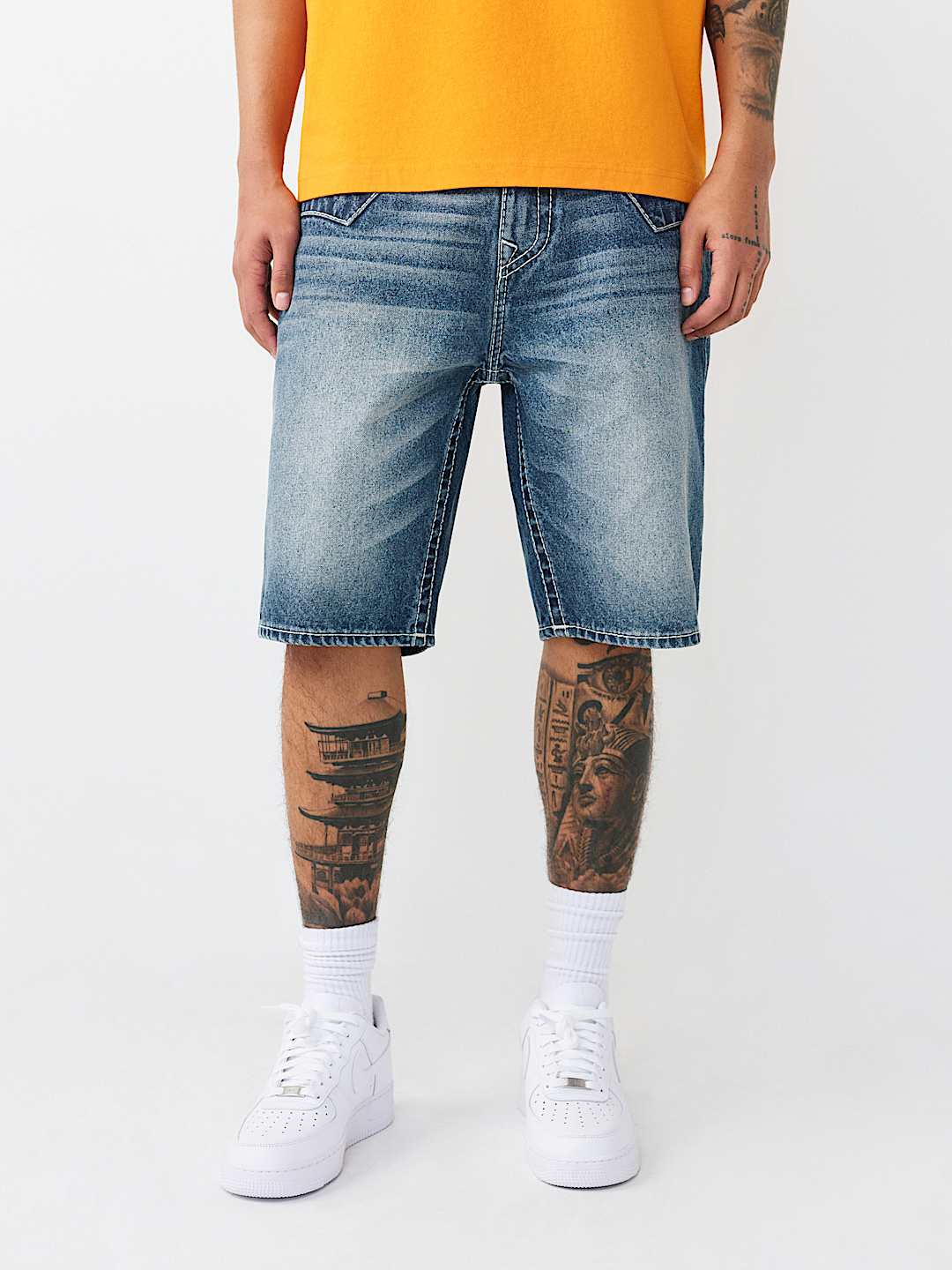 SHATTERED DARK INDIGO WASH