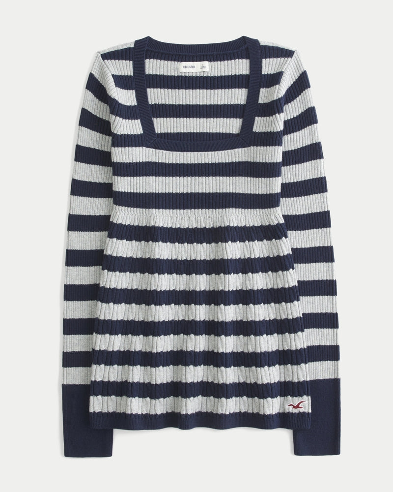 Navy Blue Stripe