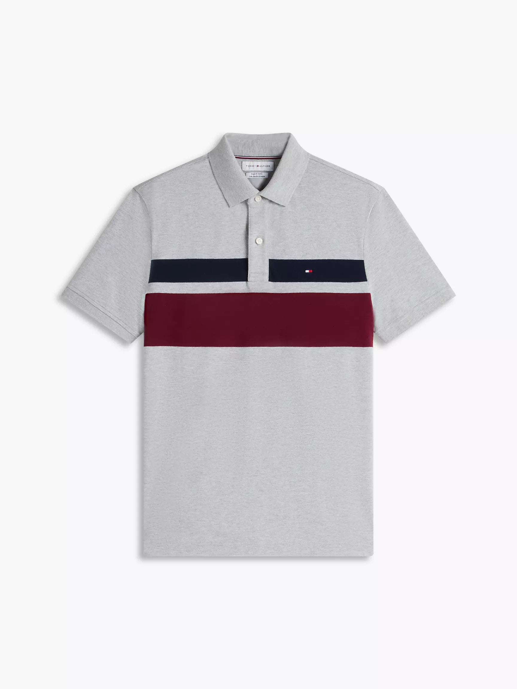 Tommy Hilfiger Regular Fit Block Stripe Polo