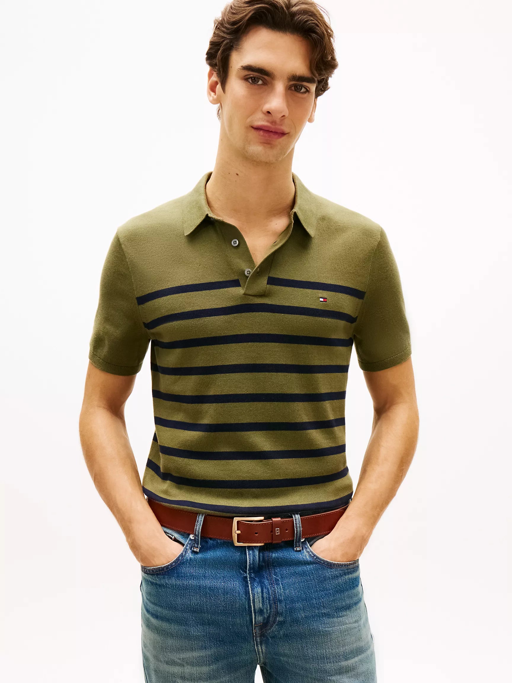 Tommy Hilfiger Short-Sleeve Sweater Polo