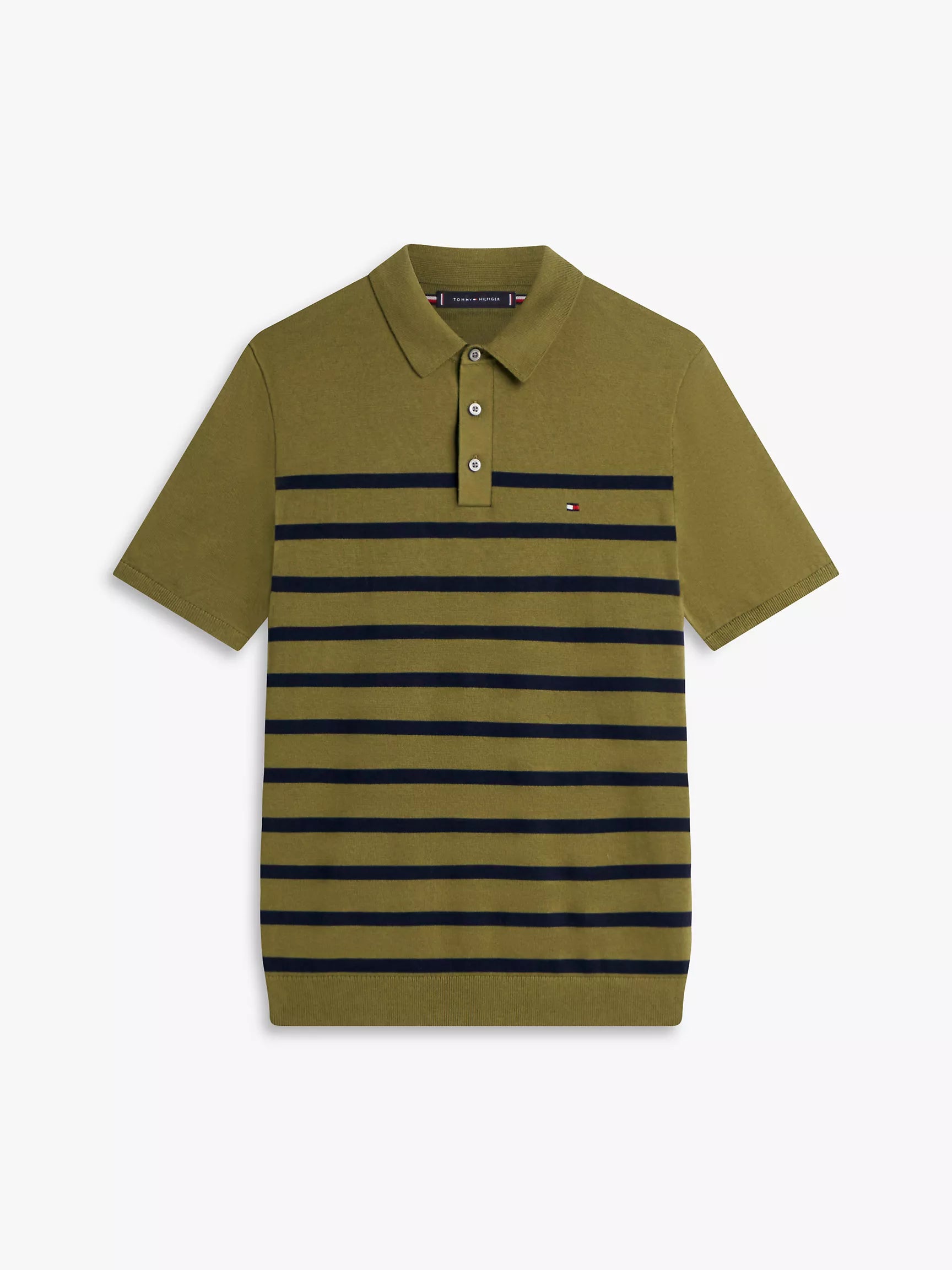 Dark Artichoke/Navy Stripe