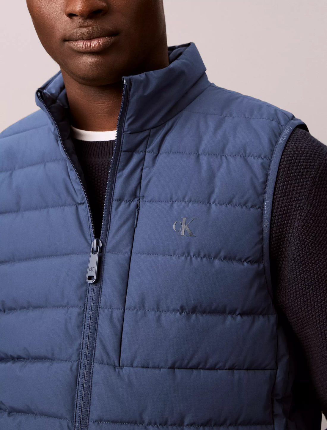 Calvin Klein Lightweight Ripstop Packable Puffer Vest