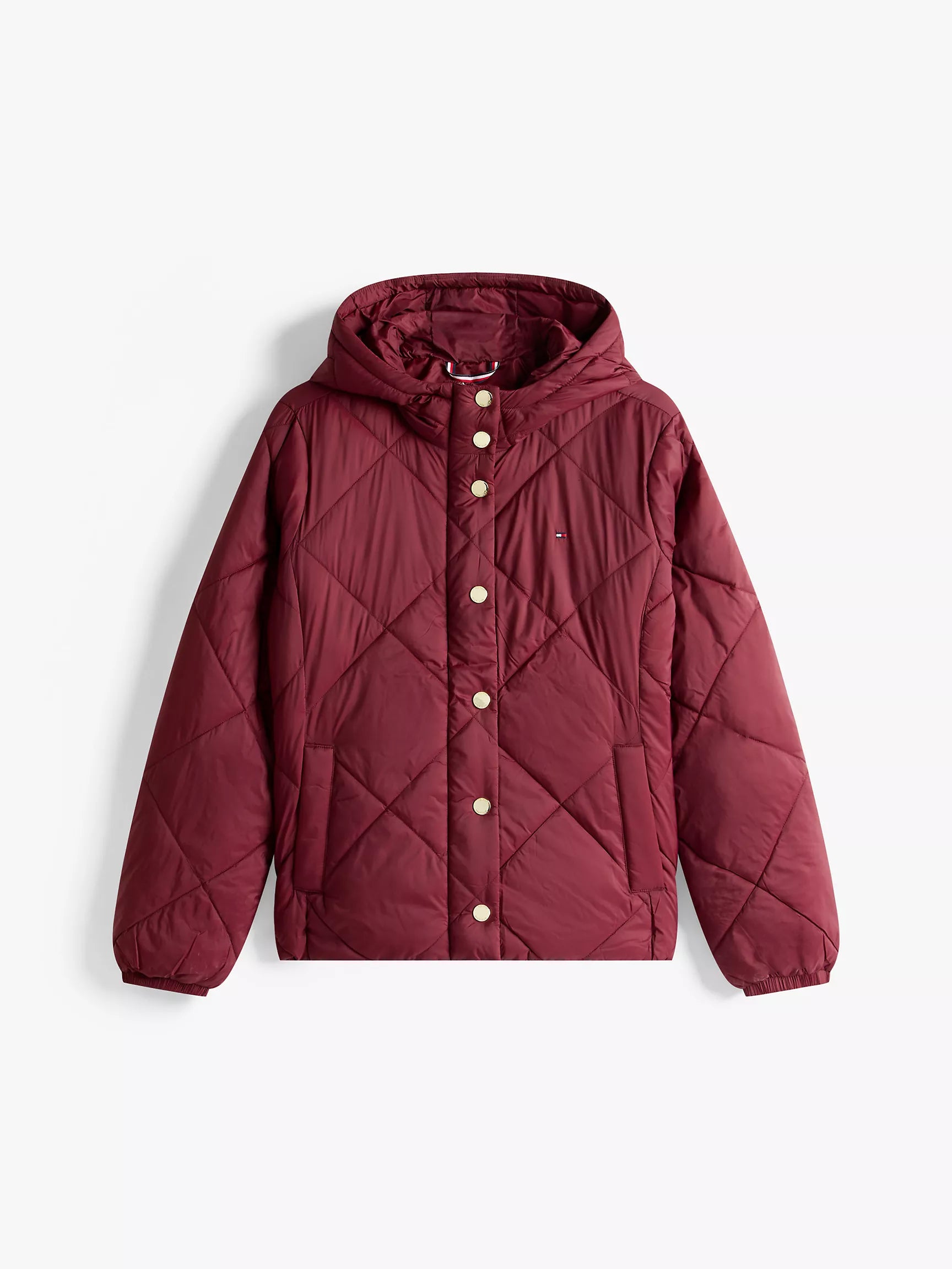 Tommy Hilfiger Lightweight Hooded Padded Quilted Jacket