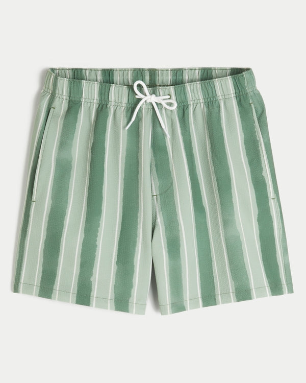 Green Tie-Dye Stripe 