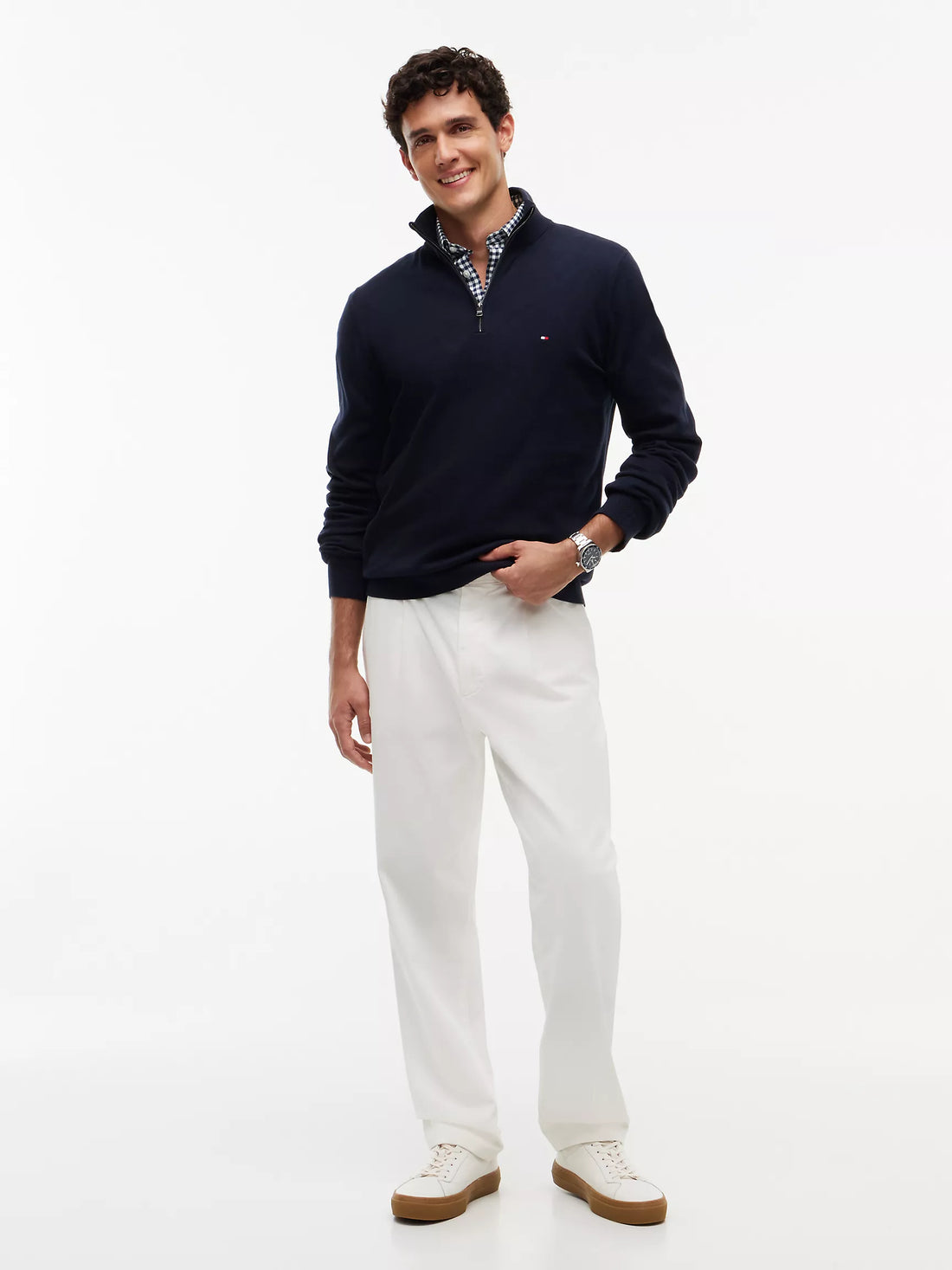 Tommy Hilfiger Classic Quarter-Zip Sweater