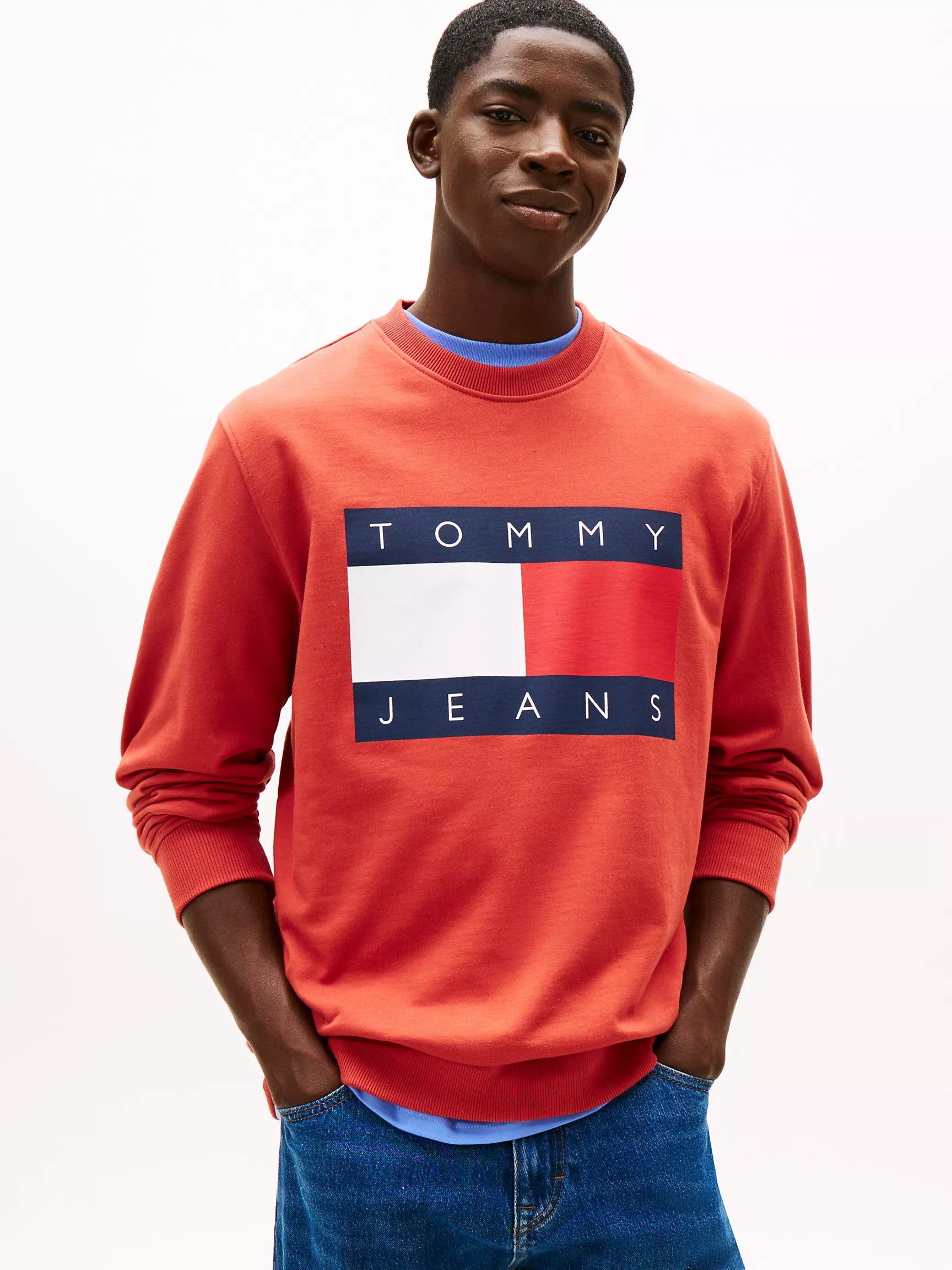 Tommy Hilfiger Tommy Jeans Big Flag Logo Sweatshirt