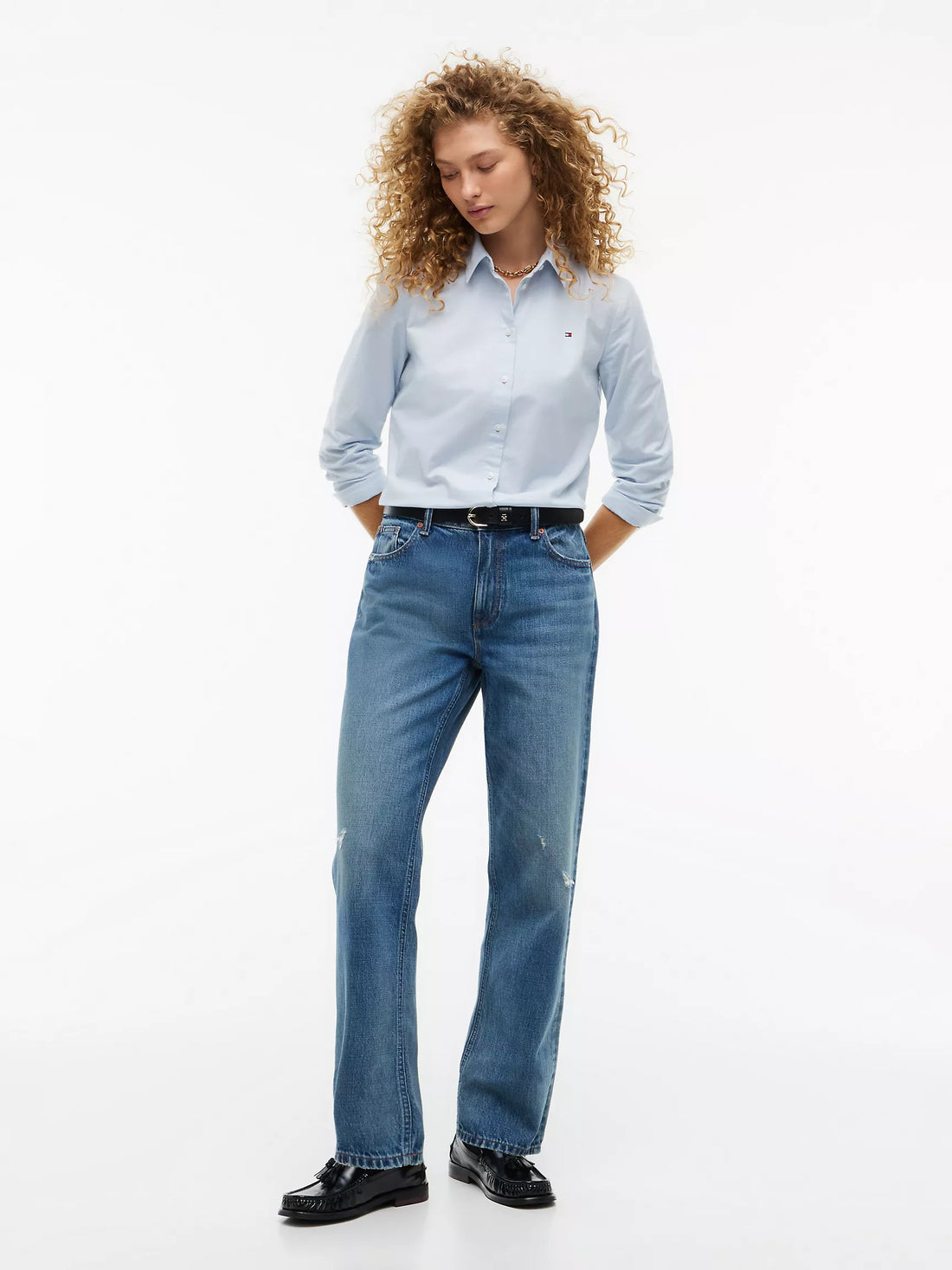 Tommy Hilfiger Regular Fit Stretch Oxford Shirt