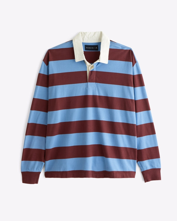 Abercrombie & Fitch Premium Heavyweight Rugby Polo