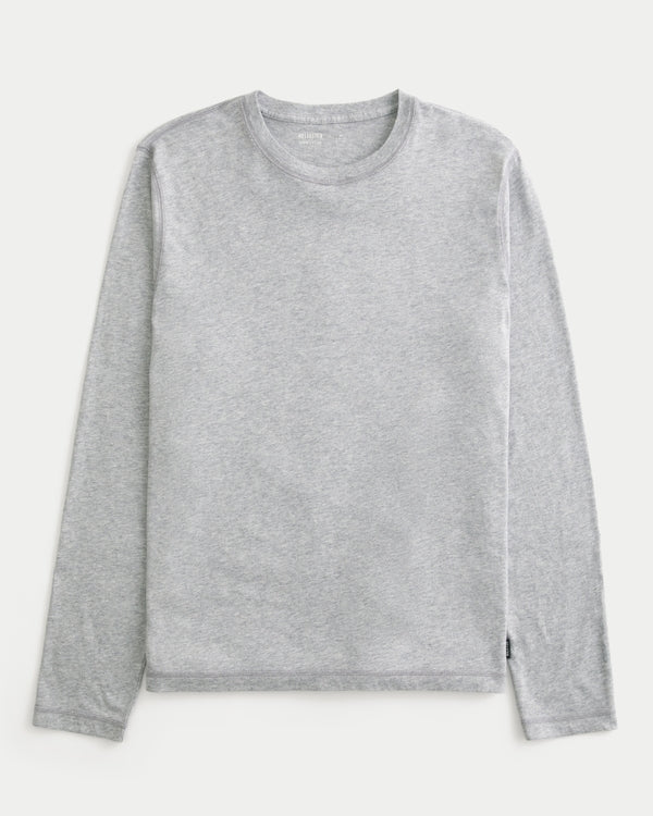 Hollister Long-Sleeve Cotton Layering T-Shirt