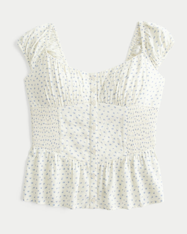 Cream Floral 