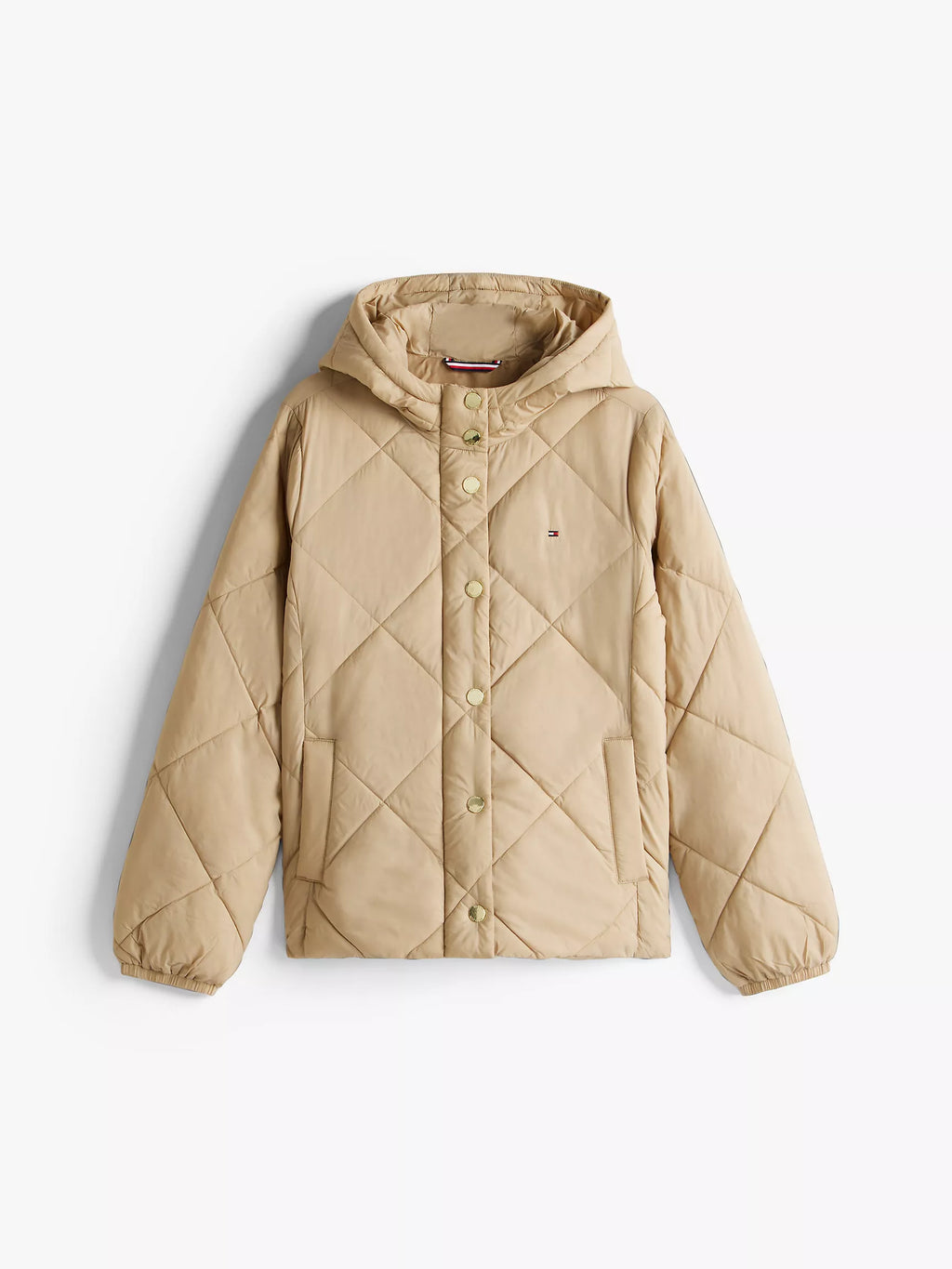 Tommy Hilfiger Lightweight Hooded Padded Quilted Jacket