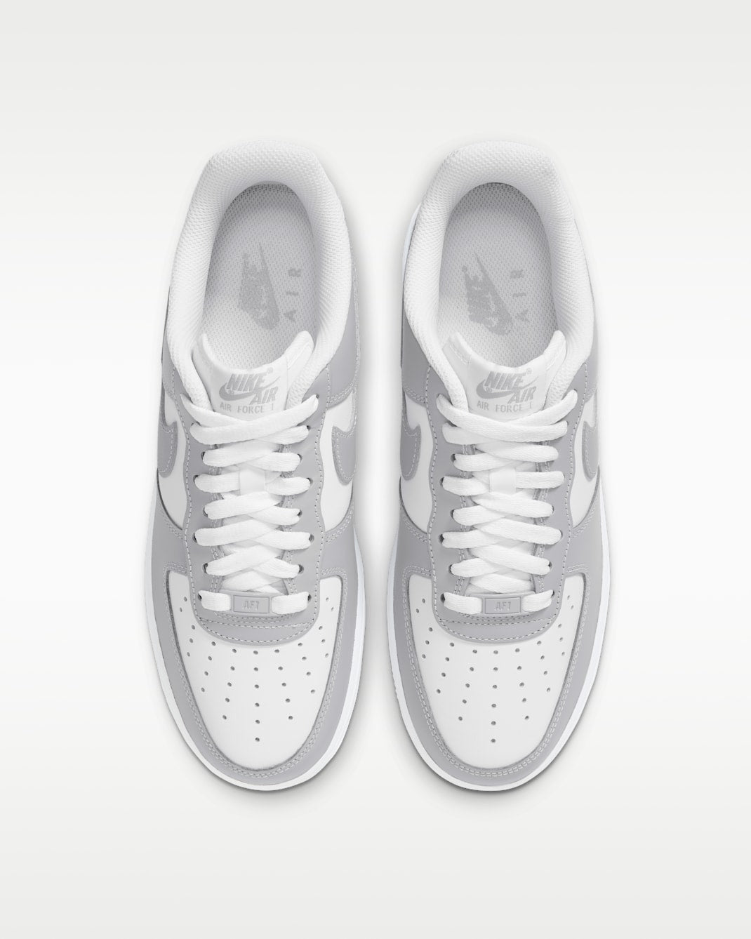 White/Light Smoke Gray 