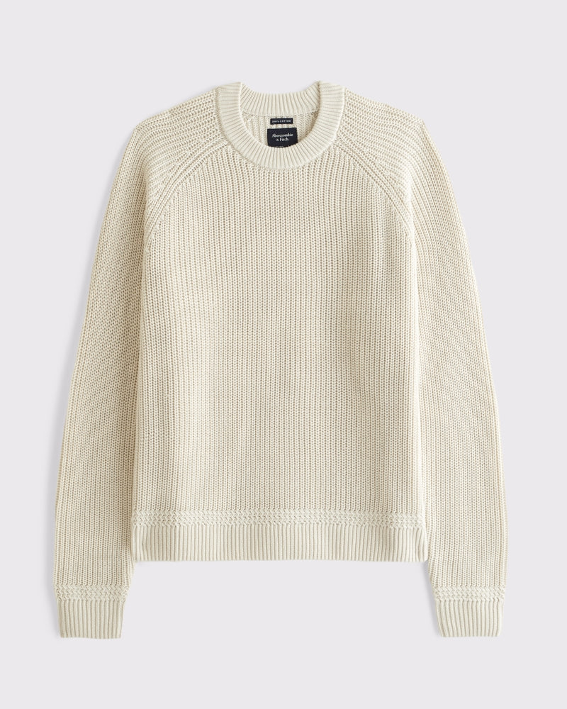 Abercrombie & Fitch 100% Cotton Crew Sweater