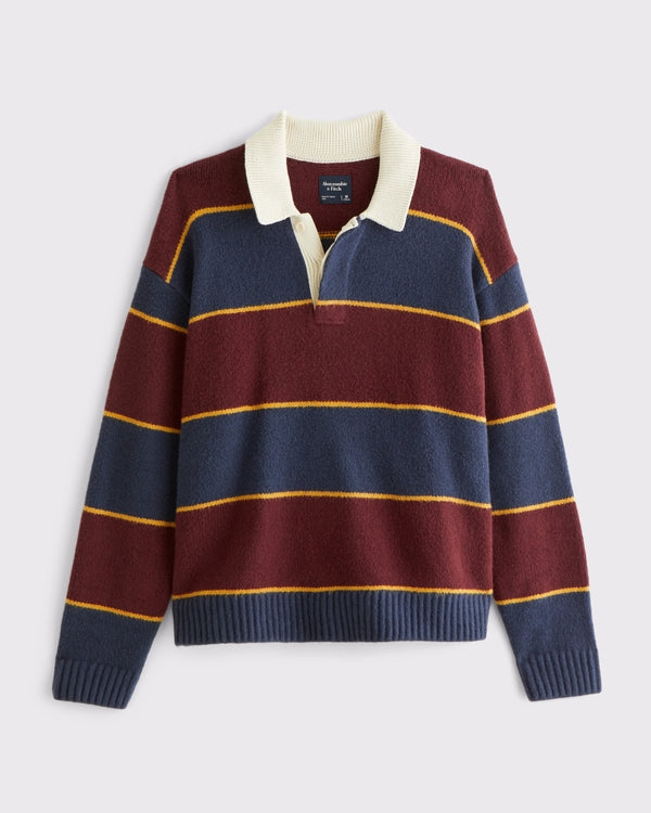Abercrombie & Fitch Rugby Sweater Polo