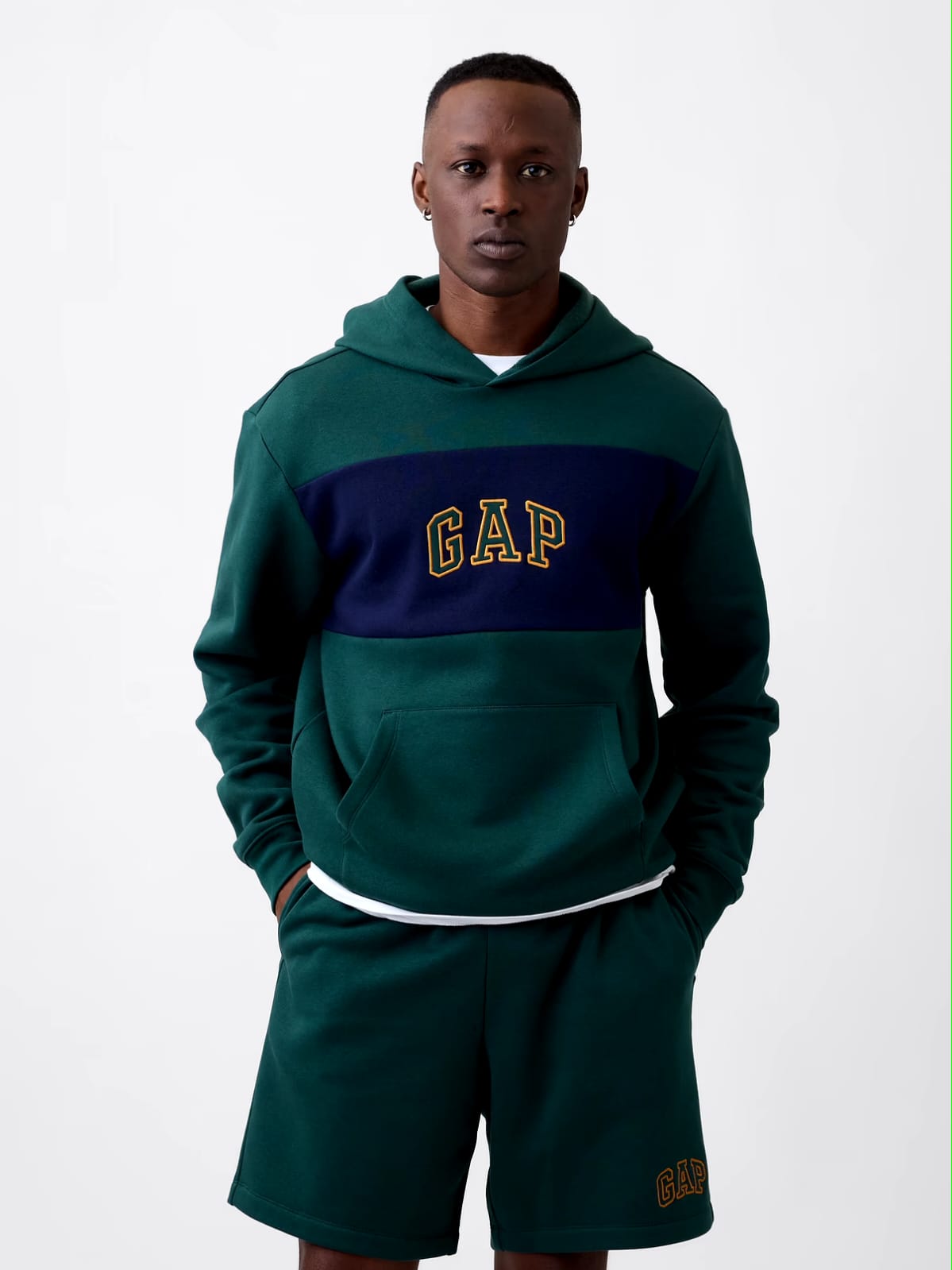 Relaxed Gap Logo Hoodie