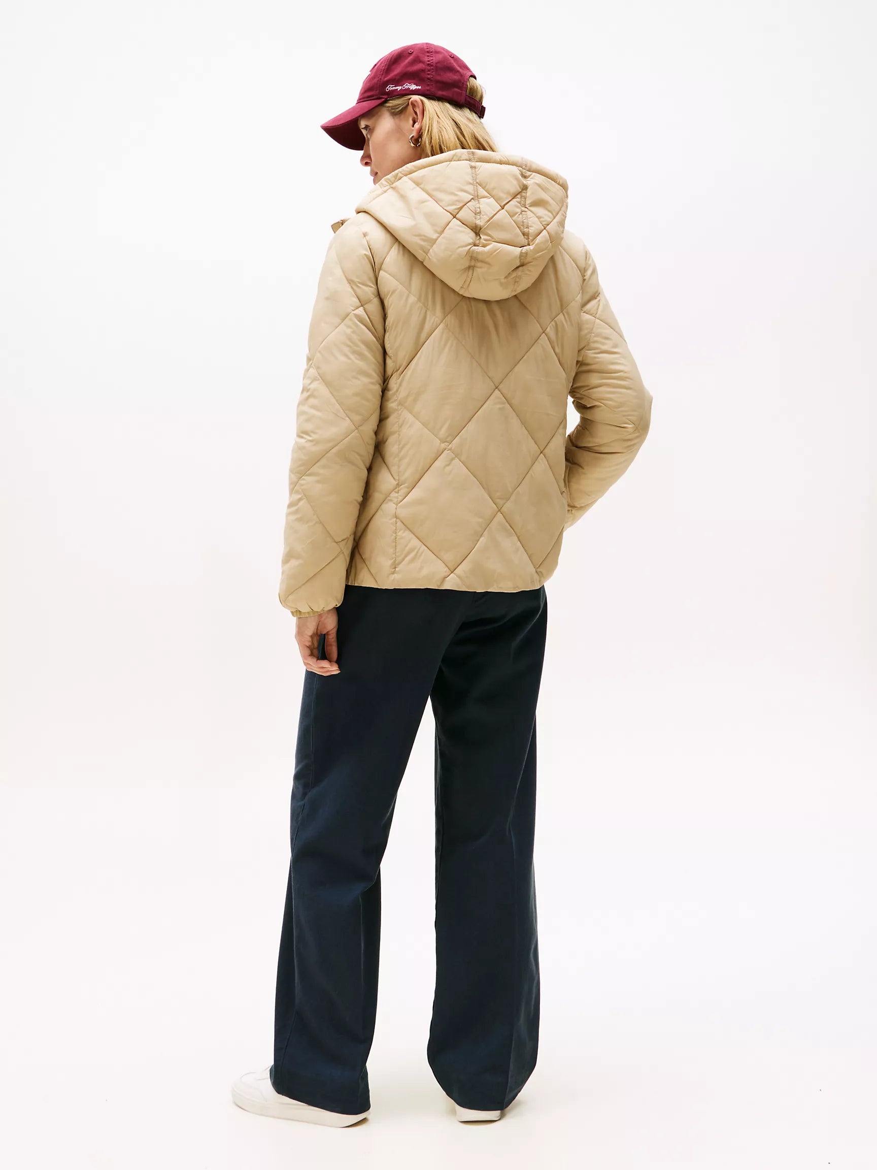 Tommy Hilfiger Lightweight Hooded Padded Quilted Jacket