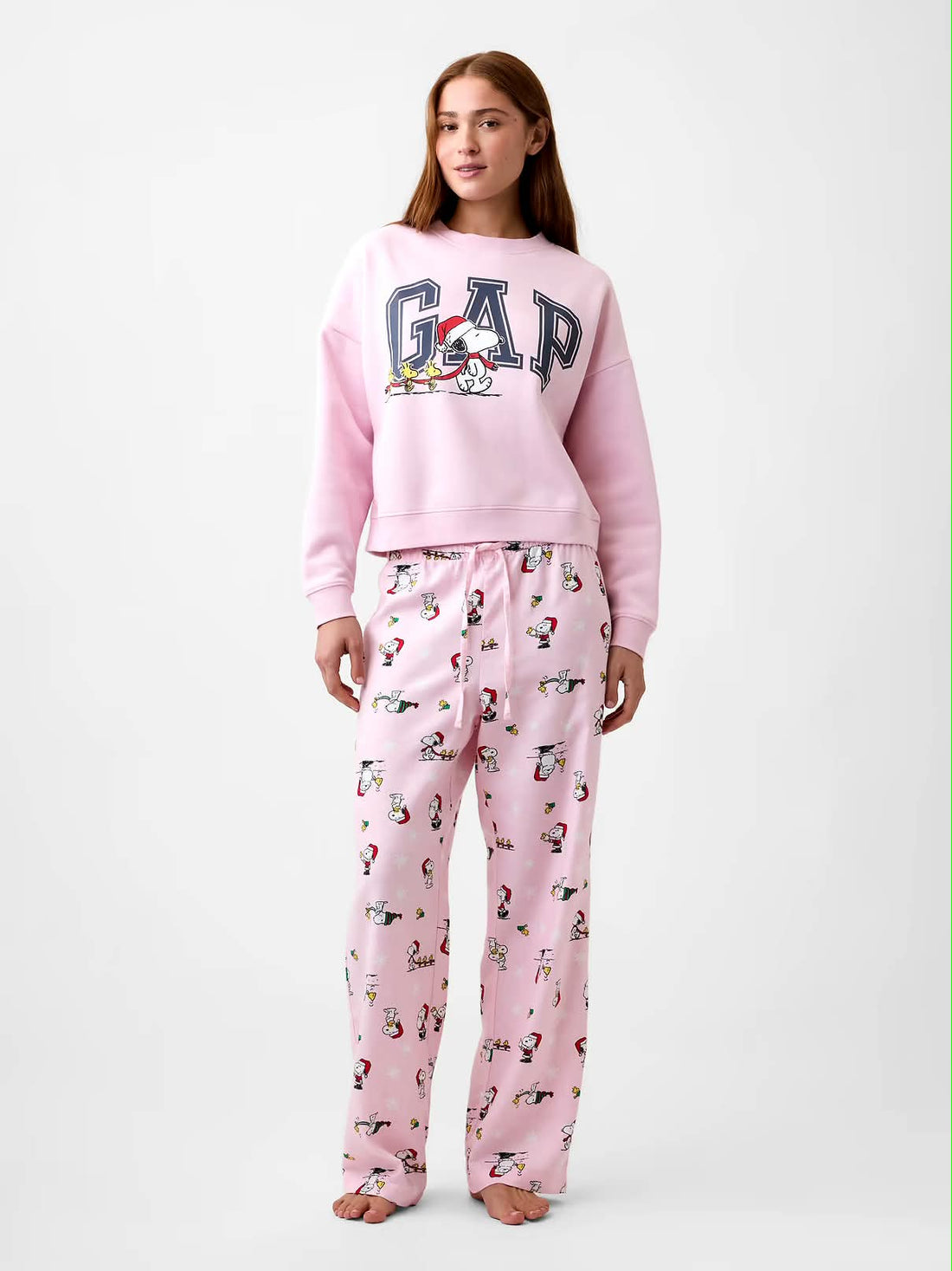 Gap Oversized Wedge Crewneck Sweatshirt