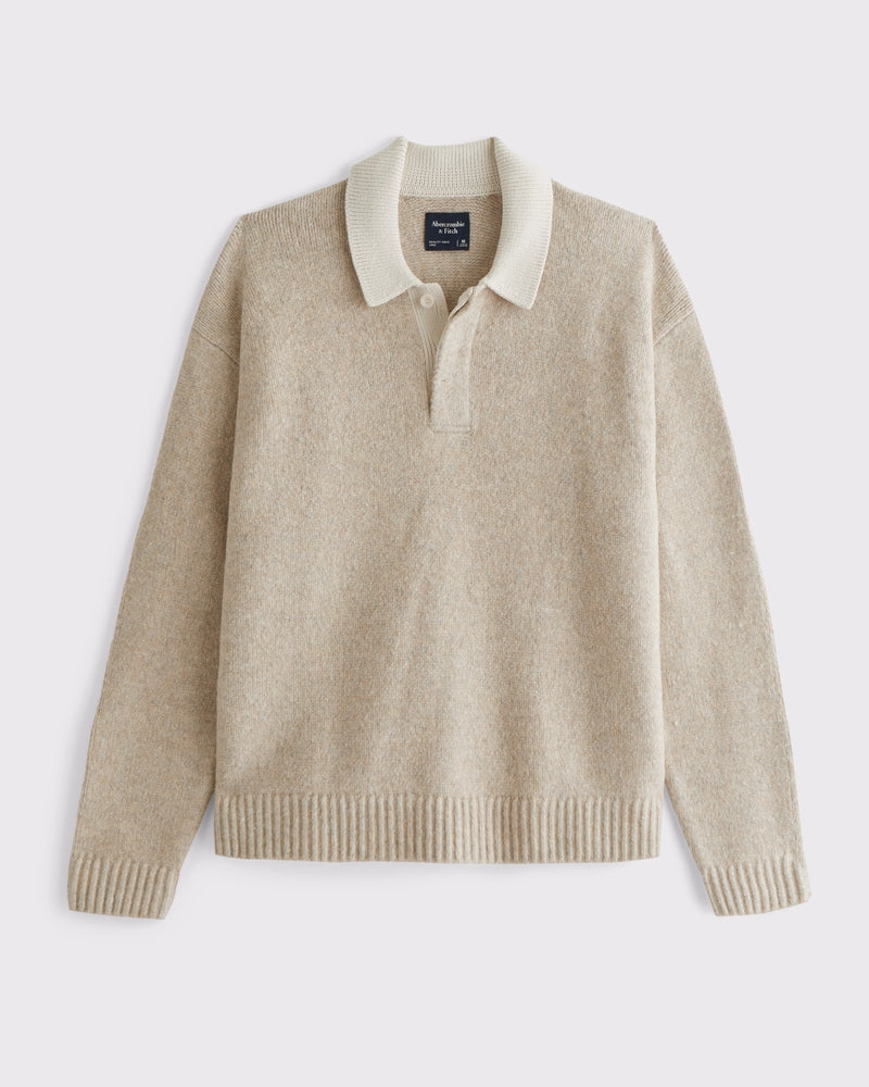 Abercrombie & Fitch Rugby Sweater Polo