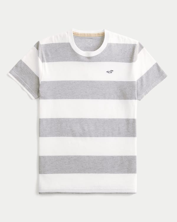 Heather Gray Stripe 