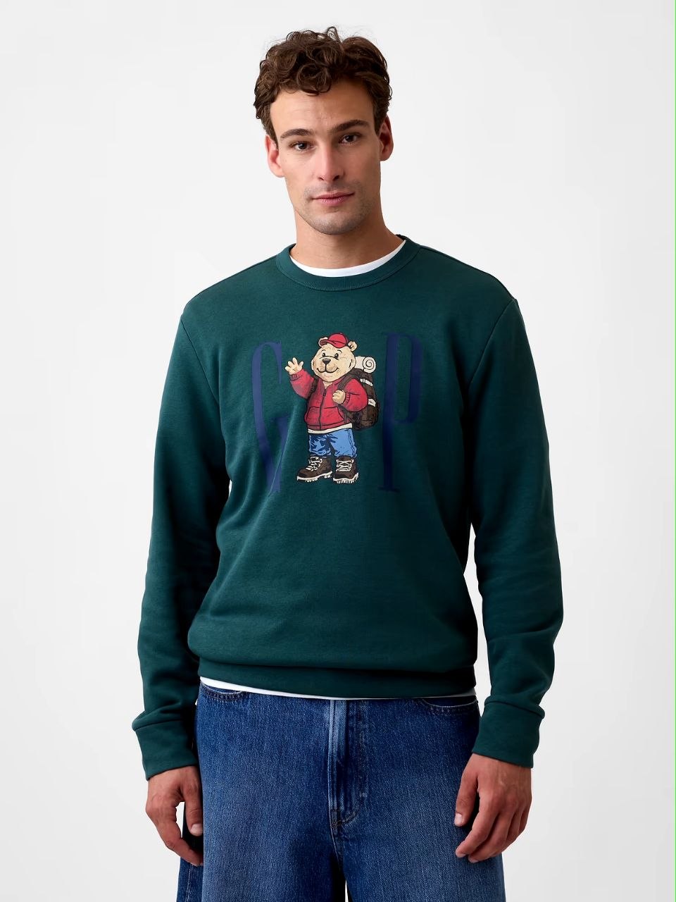 Gap Logo Crewneck Sweatshirt