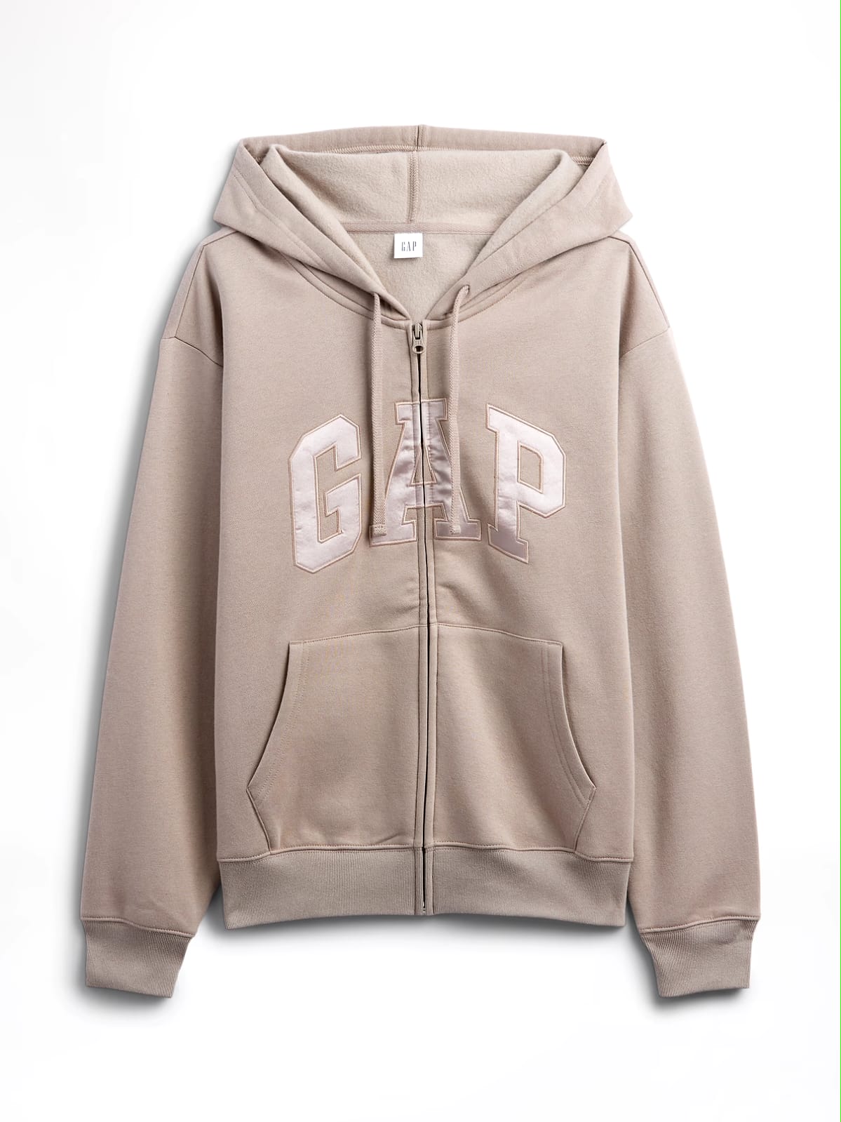 Relaxed Gap Logo Zip Hoodie