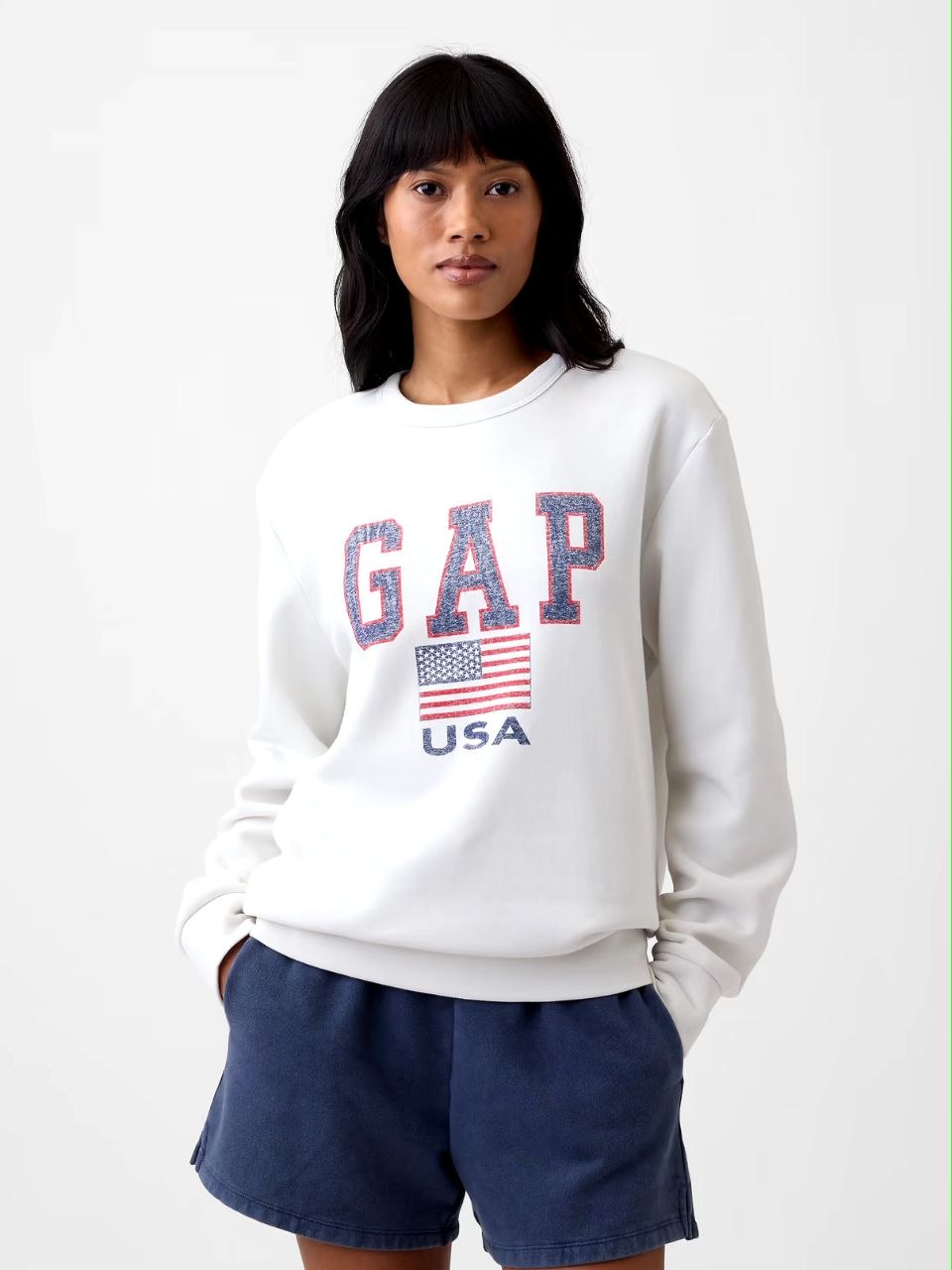 Gap Logo Crewneck Sweatshirt