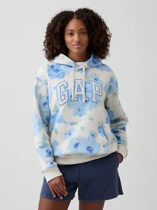 Cloudy Blue Floral