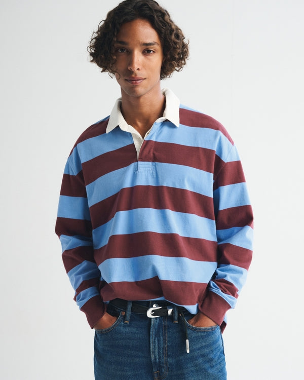 Abercrombie & Fitch Premium Heavyweight Rugby Polo