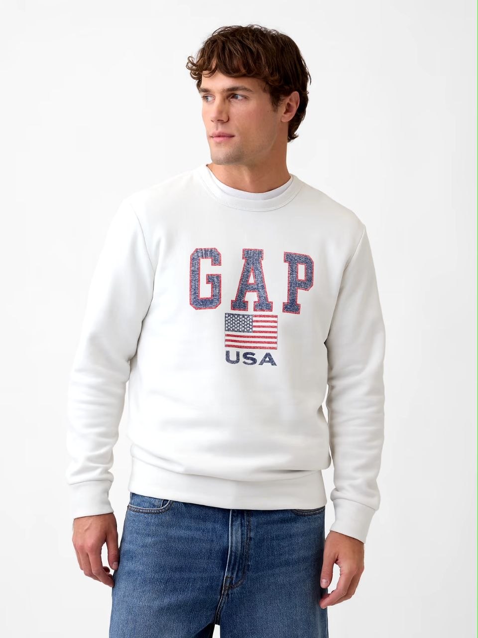 Gap Logo Crewneck Sweatshirt