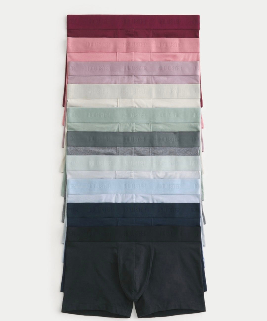 Hollister Classic Length Boxer Brief 10-Pack - IMMEDIATE