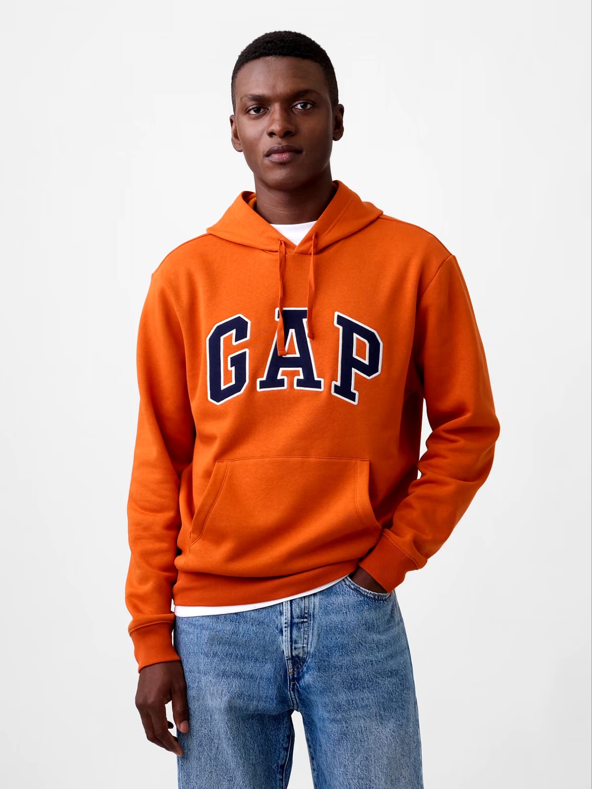Relaxed Gap Logo Hoodie