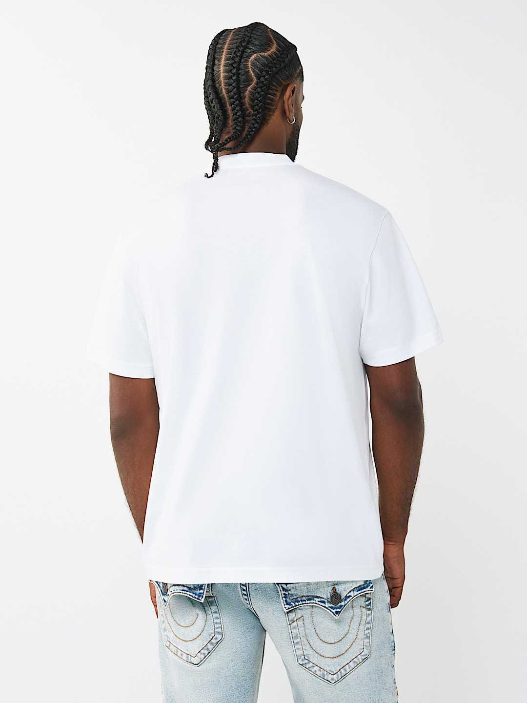 True Religion elite crest logo tee
