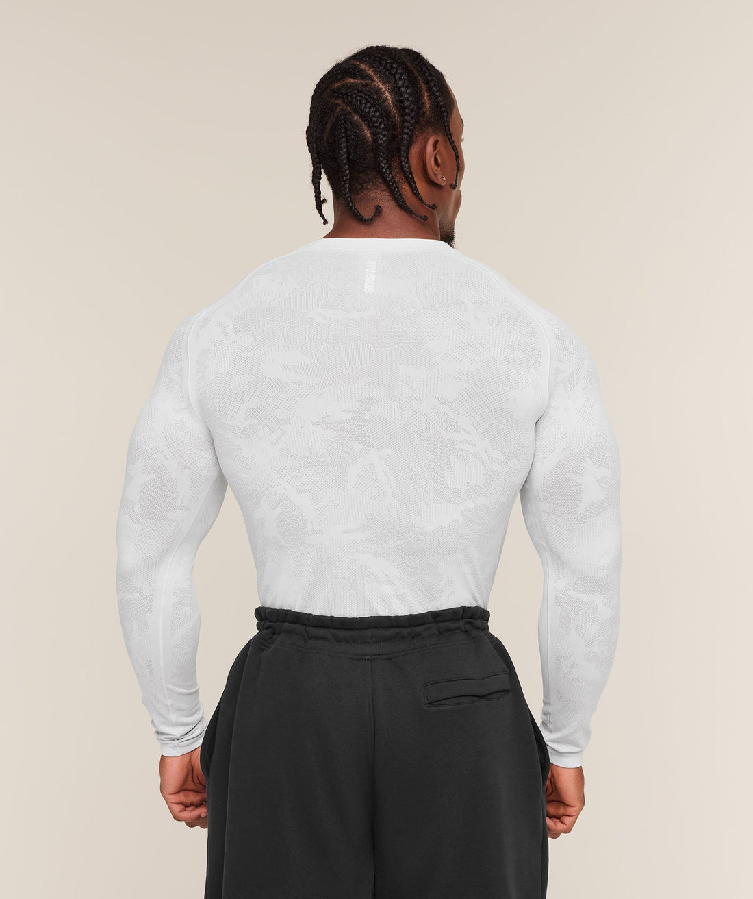 Gymshark Geo Seamless Long Sleeve T-Shirt