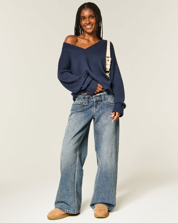 Hollister Easy V-Neck Sweater
