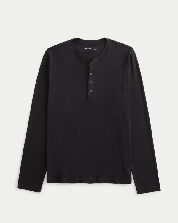Hollister Rib Henley