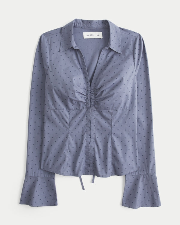 Hollister Bell Sleeve Shirt